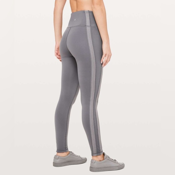 Lululemon Power Lines Pant Leggings Titanium / Dark Chrome - Picture 1 of 10